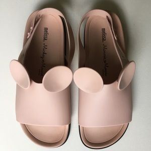 Melissa Mickey Mouse sandals size 41 pink